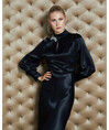 Serpil Kadın Siyah Elbise 35064