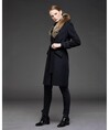 Serpil Lady Black Coat 28114