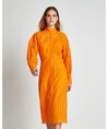 Serpil Lady Orange Dress 34848