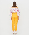 Serpil Lady Orange Corset pants set 36081