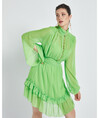 Serpil Kadın Yeşil Elbise 36026