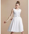 Serpil Lady White Dress 27817