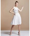 Serpil Kadın Beyaz Elbise 27817