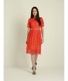 Serpil Lady Coral Dress 28055