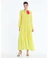 Serpil Kadın Sarı Elbise 35924