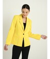 Serpil Kadın Sarı Ceket 28450