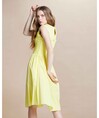 Serpil Lady Yellow Dress 27817