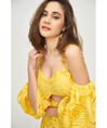 Serpil Kadın Sarı Elbise 36223
