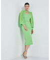 Serpil Kadın Yeşil Elbise 36159