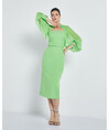 Serpil Kadın Yeşil Elbise 36159