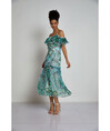 Serpil Lady Green Dress 35904