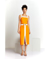 Serpil Lady Orange Skirt 36005