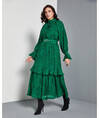 Serpil Kadın Yeşil Elbise 36939
