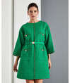 Serpil Kadın Yeşil Elbise 37026