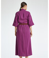 Serpil Lady Purple Dress 38430