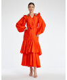 Serpil Kadın Orange Elbise 38488