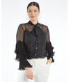 Serpil Lady Black Shirt 35215