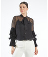 Serpil Lady Black Shirt 35215