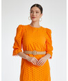 Serpil Lady Orange Dress 34857