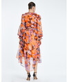 Serpil Lady Orange Dress 38262