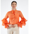 Serpil Lady Orange Shirt 35215