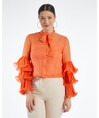 Serpil Lady Orange Shirt 35215