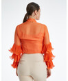 Serpil Lady Orange Shirt 35215