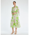 Serpil Kadın Yeşil Elbise 36398