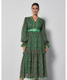 Serpil Kadın Yeşil Elbise 38271