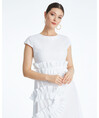 Serpil Lady White Dress 38418
