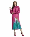 Serpil Lady Fuchsia Dress 35118