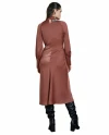 Serpil Lady Brown Dress 35064