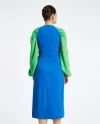 Serpil Kadın Mavi Elbise 38336