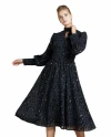 Serpil Kadın Siyah Elbise 35601