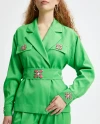 Serpil Kadın Yeşil Ceket 38991
