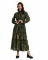 Serpil Kadın Yeşil Elbise 39016