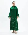 Serpil Kadın Yeşil Elbise 39180