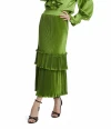 Serpil Lady Green Skirt 38968
