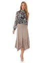 Serpil Lady Mink Skirt 16310