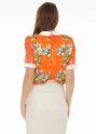 Serpil Lady Orange Blouse 20285