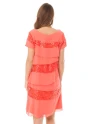 Serpil Lady Coral Dress 17704