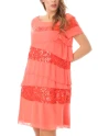 Serpil Lady Coral Dress 17704