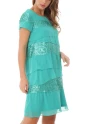 Serpil Lady Green Dress 17704