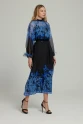 Serpil Lady Blue Dress 39080