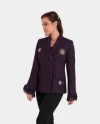 Serpil Lady Purple Jacket 28783