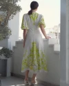 Serpil Kadın Sarı Elbise 38478